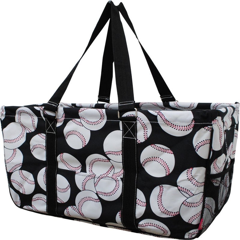 NGIL Utility Tote Bag (Baseball-black) - Image 1